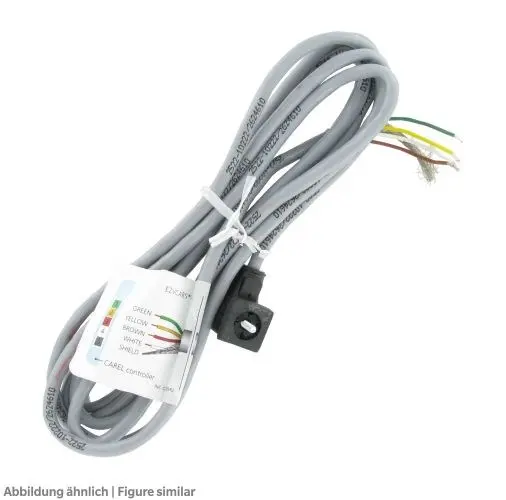 Produktfoto 1 von Carel E2VCABS900, Anschlusskabel geschirmt 9 m, Mini-DIN, nicht f. E2VZS und Superseal-Spulen