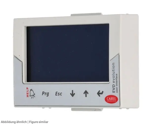 Carel EVDIS00EN0, LCD-Bedienteil f. EVD evolution,Englisch mit Kopierfunktion