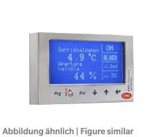 Produktfoto 1 von Carel EVDIS00DE0, LCD-Bedienteil für EVD evolution,Deutsch mit Kopierfunktion