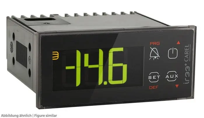 Produktfoto 1 von Carel IREVC0LC00, Kühlstellenregler Carel IR33+ 12-24V AC/DC, 4 Relais, NTC, RTC