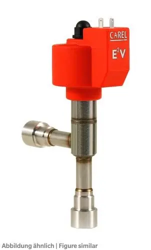 Produktfoto 1 von Carel E2V24CS100, Elektron. Expansionsventil 1/2" - 1/2" Edelstahl