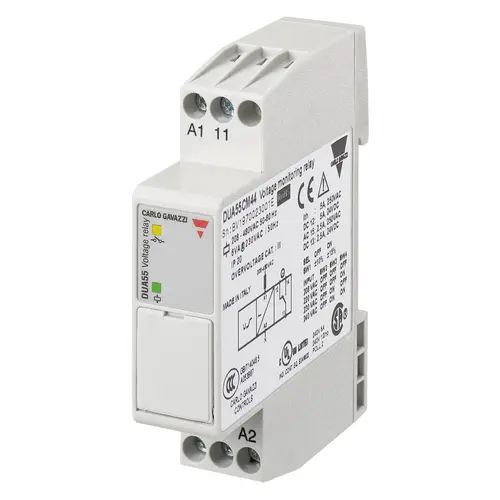 Produktfoto 1 von Carlo Gavazzi DUA55CM44, DUA55CM44 1-PHASIGES NETZQUALITÄTSRELAIS REV.2
