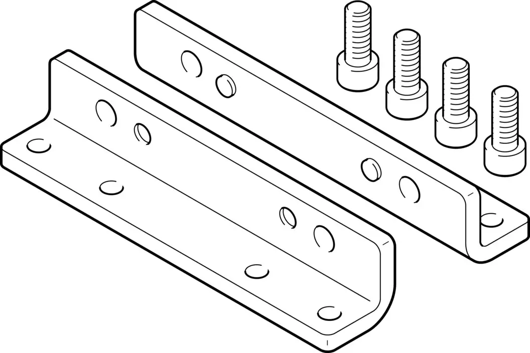 FESTO HPE-185, Fußbefestigung, P\n: 558325