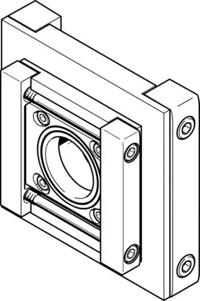 Produktfoto 1 von FESTO MS9-12-ARMV, Modulverbinder, P\n: 552953