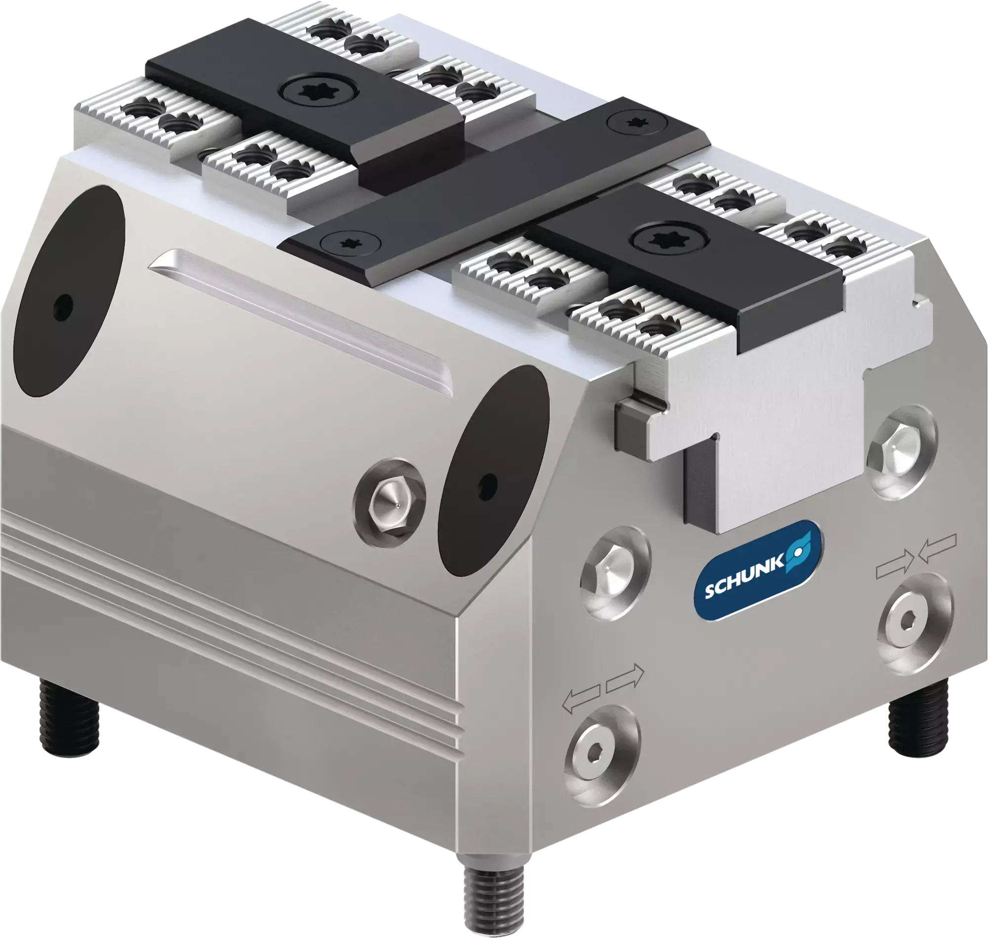 Produktfoto 1 von SCHUNK KSP3-LH 100-AS, Pneumatische 2-Backen-Kraftspannblöcke