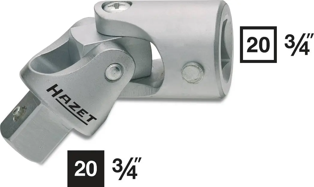 Produktfoto 1 von Hazet 1021, Universalgelenk 3/4 Zoll Antrieb 3/4" (20 mm) 105mm