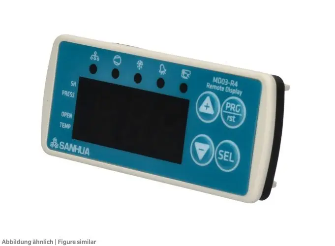 Produktfoto 1 von Sanhua 10680002502, Fernbedienung und Display Sanhua MD03-R4 für SEC6