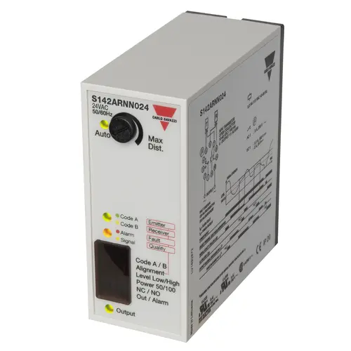Produktfoto 1 von Carlo Gavazzi S142ARNN024, FOTOVERSTÄRKER 1CH 2NPN SPDT 24VAC