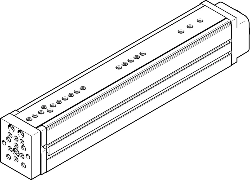 Produktfoto 1 von FESTO EGSL-BS-55-200-5P, Mini-Schlitten, P\n: 562228