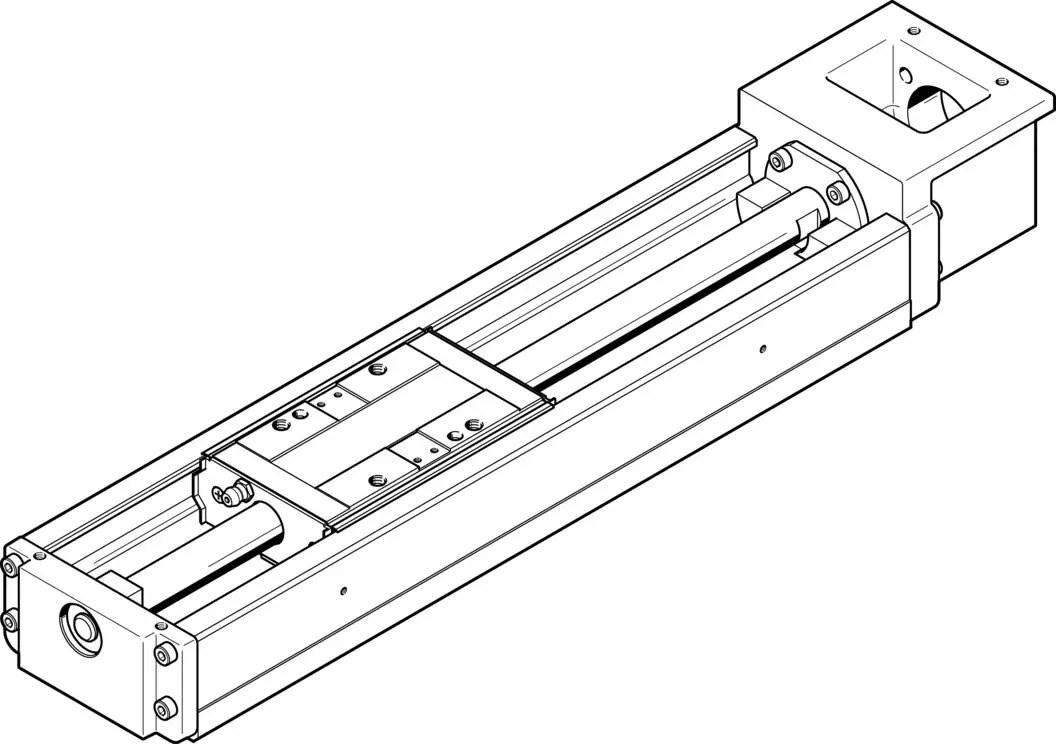 Produktfoto 1 von FESTO EGSK-46-600-20P, Elektroschlitten, P\n: 562794