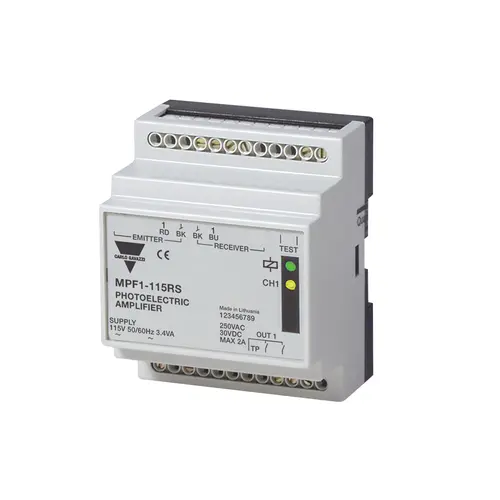 Produktfoto 1 von Carlo Gavazzi MPF1-115RS, PHOTO AMP 1CH 115VA TESTEN