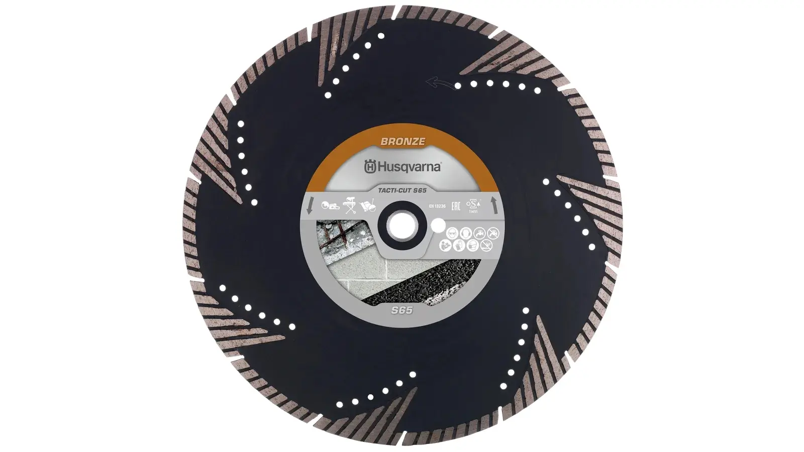 Produktfoto 1 von Husqvarna 579816510, Diamanttrennscheibe Tacti-Cut S65 - Ø300mm