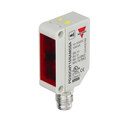 Produktfoto 1 von Carlo Gavazzi PD30CNT15NAM5SA, PHOTO TR 15M NPN NO+NC STECKER