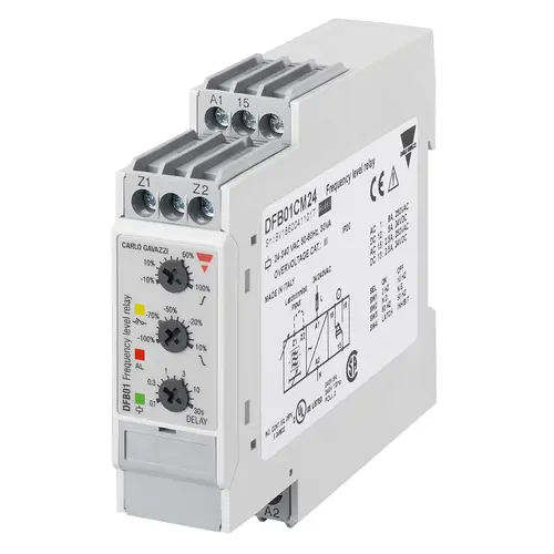Produktfoto 1 von Carlo Gavazzi DFB01CM24, DFB01CM24 FREQUENZPEGEL-RELAIS REV.0