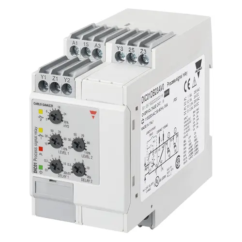 Produktfoto 1 von Carlo Gavazzi DIC01DB23AV0, DIC01DB23AV0 PROZESSSIGNALRELAIS REV.1