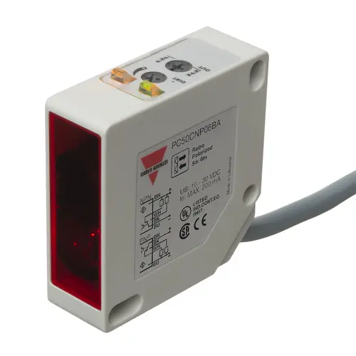 Produktfoto 1 von Carlo Gavazzi PC50CNP06BA, PHOTO PR PL 6M DC NO+NC CAB