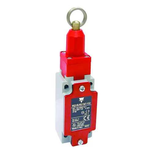 Carlo Gavazzi PS21R-MT02N7-YK0, PS 30 mm MT 2 NC langsamer, Zugdraht für Not-Aus