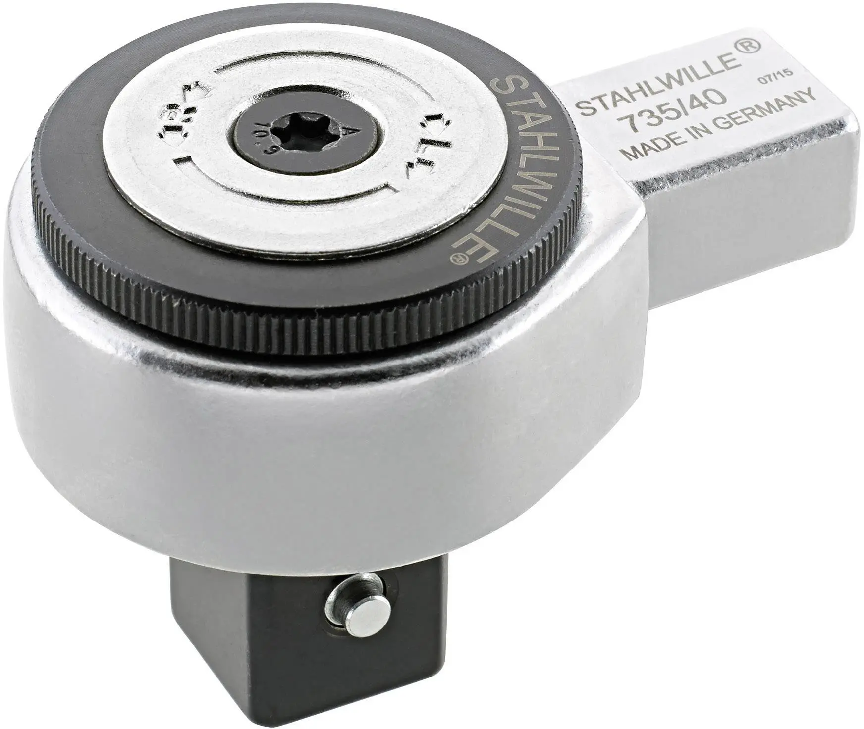 Produktfoto 1 von Stahlwille 58250020, 735/20 Einsteckknarre 1/2" (12.5 mm)