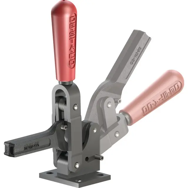 Produktfoto 1 von DESTACO 5905-B - Handspanner, vert., Kniehebel, gerade Basis, massiver Spannarm