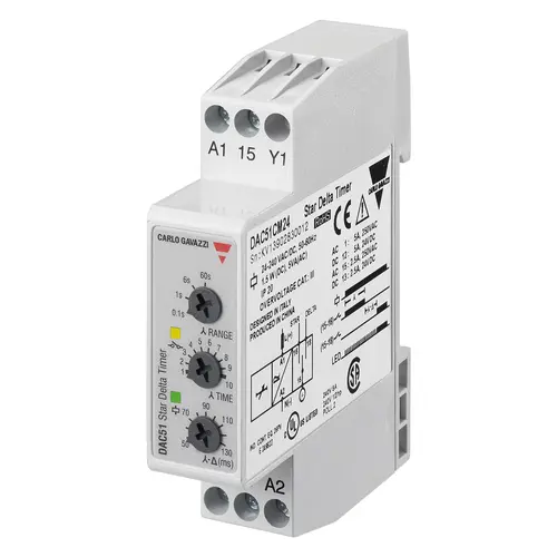 Produktfoto 1 von Carlo Gavazzi DAC51CM24, DAC51CM24 STAR DELTA TIME REV.0