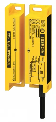 Produktfoto 1 von COMITRONIC-BTI 2SSR24BX/3M, Berührungsloser sicherheitssensor