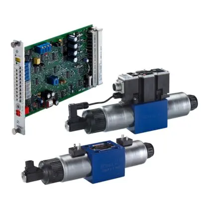 Produktfoto 1 von Bosch Rexroth 4WREE6E16-2X/G24K31/A1V, Prop-wegeventil, Nenngröße 6, Elektrisch