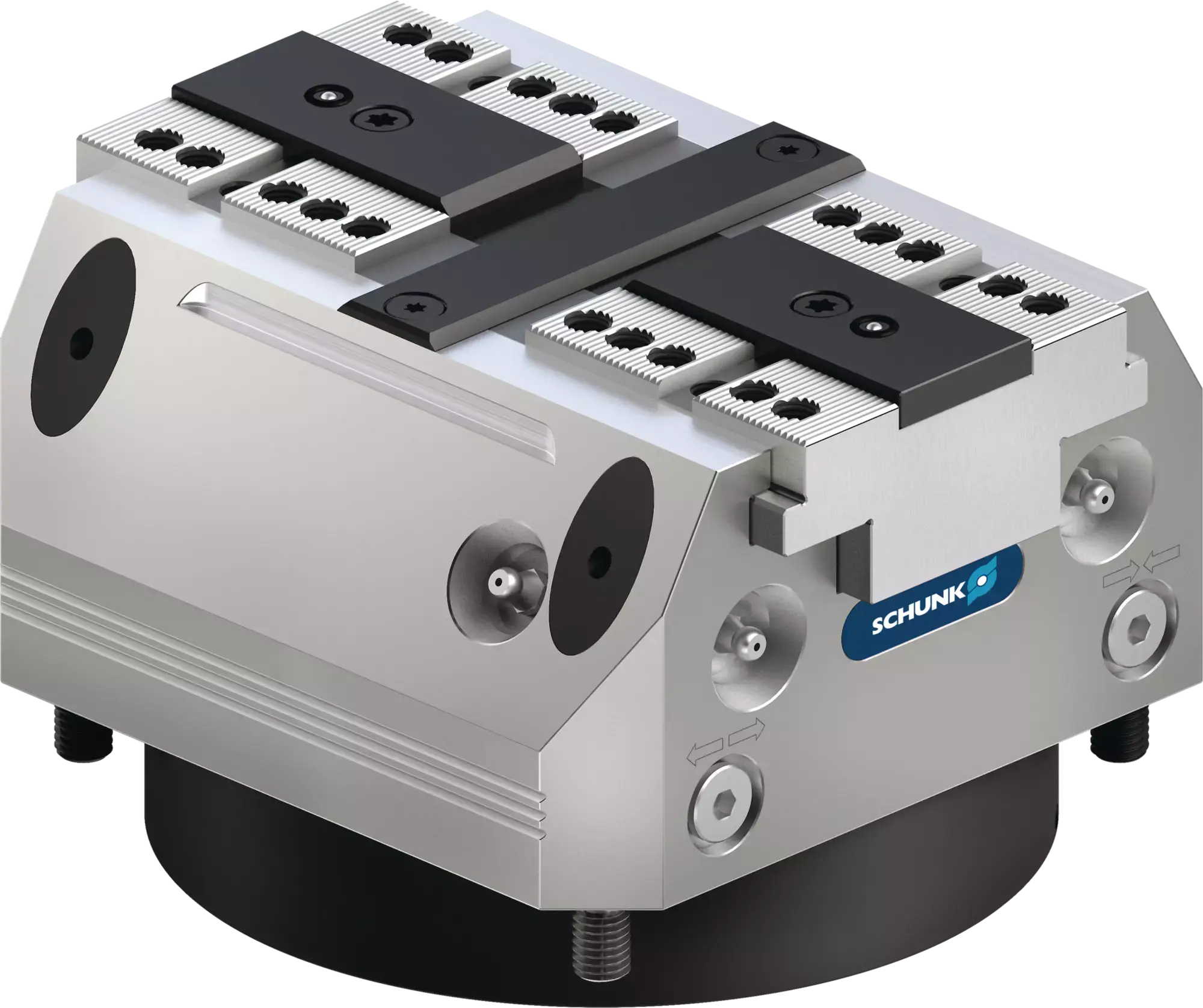 Produktfoto 1 von SCHUNK KSF3-LH 160-Z-PM, Federgespannte 2-Backen-Kraftspannblöcke