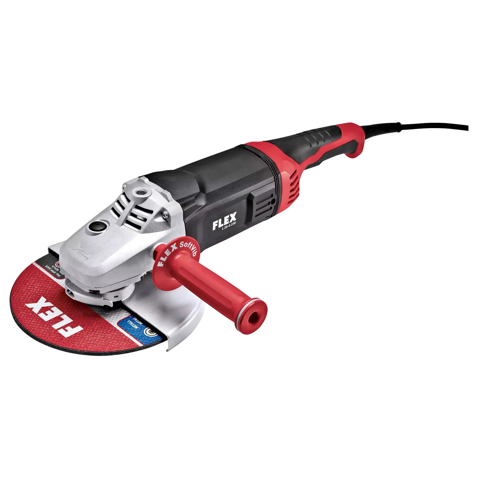 Produktfoto 1 von FLEX Tools 455954, Winkelschleifer L 26-6 230 TK-S, 2600 Watt, 230 mm im Koffer
