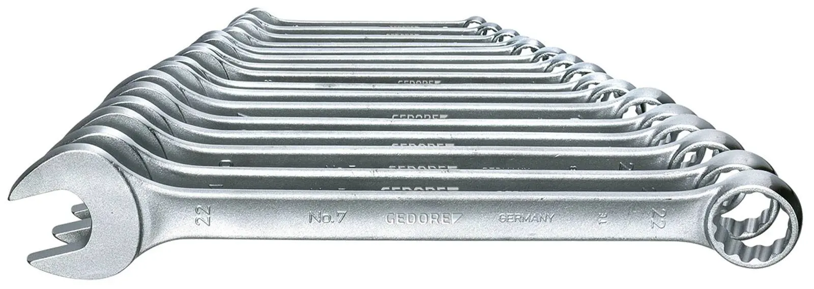 Produktfoto 1 von Gedore 6093580 Ring-Maulschluessel-Satz 17-teilig 6-22 mm
