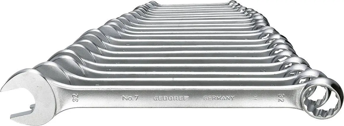 Produktfoto 1 von Gedore 6093660 Ring-Maulschluessel-Satz 20-teilig 8-32 mm
