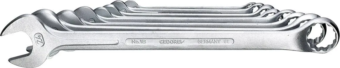 Produktfoto 1 von Gedore 6011870 Ring-Maulschluessel-Satz 8-teilig 10-24 mm
