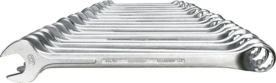 Produktfoto 1 von Gedore 6012680 Ring-Maulschluessel-Satz 17-teilig 6-22 mm