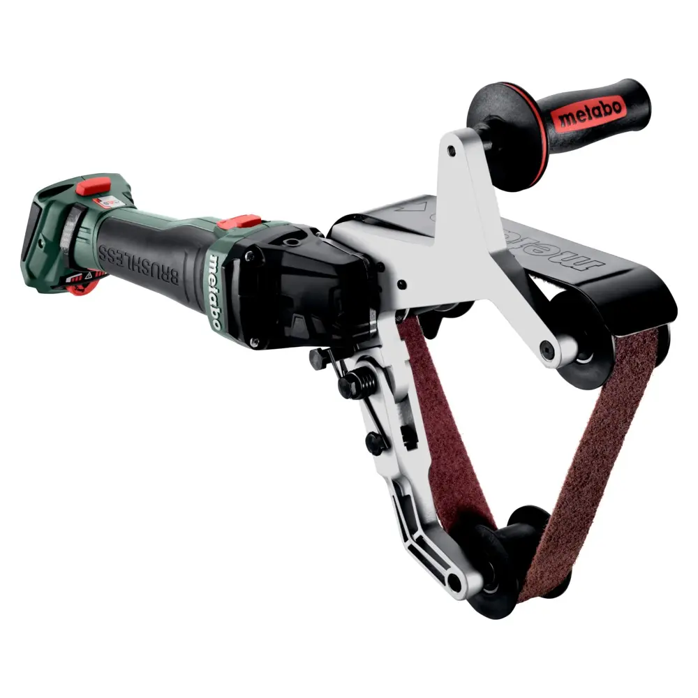 Produktfoto 1 von Metabo 601768840, Akku-Rohrbandschleifer RBVB 18 LTX BL 180 ohne Akku und Ladegerät