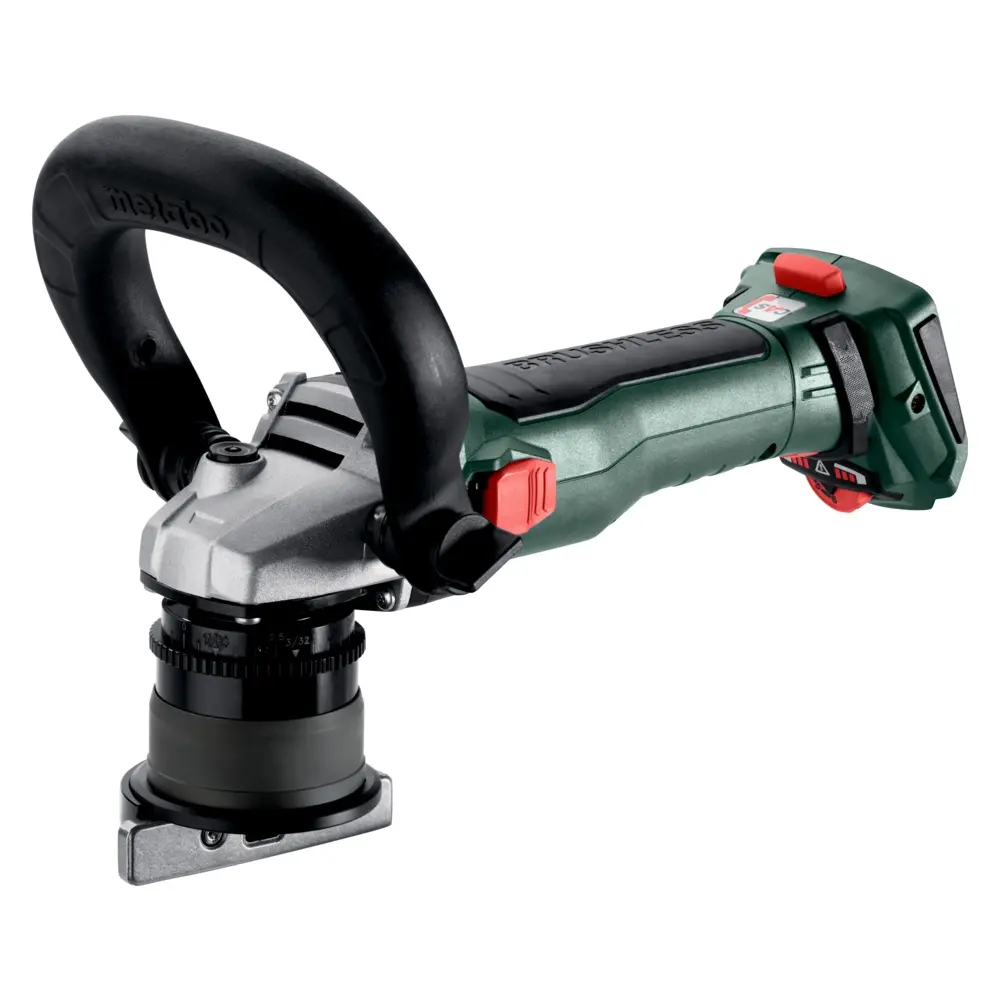 Produktfoto 1 von Metabo 601769840, Akku-Metall-Kantenfräse KFMVB 18 LTX BL 4 RF ohne Akku und Ladegerät