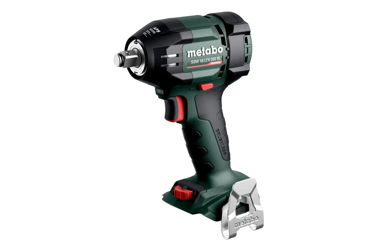 Produktfoto 1 von Metabo 602404850, Akku-Schlagschrauber SSW 18 LTX 550 BL, 1/2"  im Karton