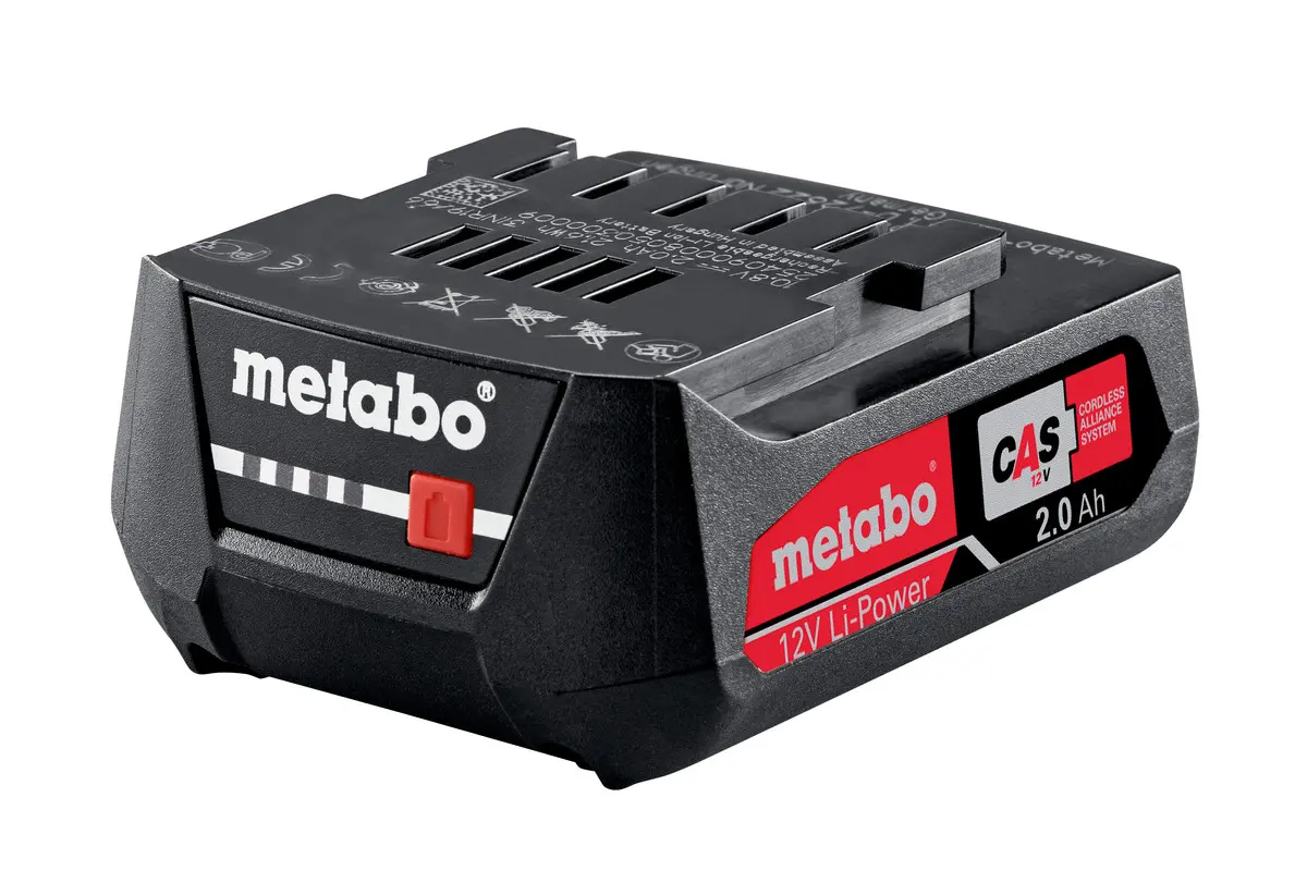 Produktfoto 1 von Metabo 625406000, Akkupack 12 V, 2,0 Ah, Li-Power
