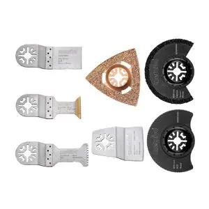 Produktfoto 1 von Metabo 626977000, Multifunktionswerkzeug-Zubehör Starter-Set, Classic, 7-teilig