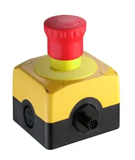 Produktfoto 1 von Leuze Electronic ESB200-4TR-M12p, NOT-HALT Taster