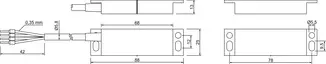 Produktfoto 1 von Leuze Electronic MC388-S1C2-A, Sensor magnetcodiert