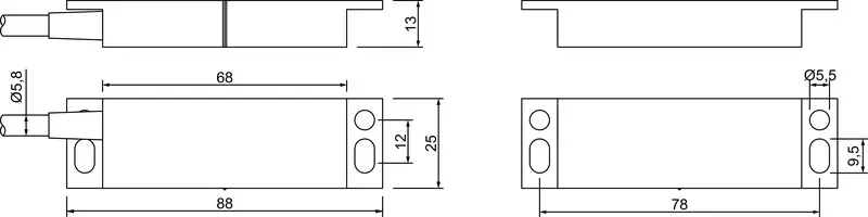 Produktfoto 1 von Leuze Electronic MC388-S1-C02M12-A, Sensor magnetcodiert
