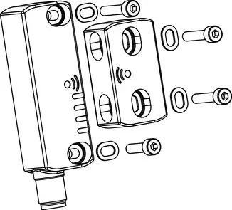 Produktfoto 1 von Leuze Electronic RD800-SSCA-M12R, Sicherheits-Transponder