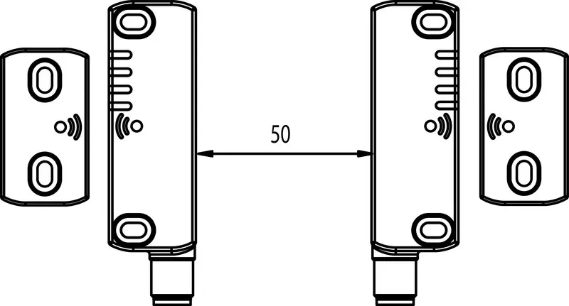 Produktfoto 1 von Leuze Electronic RD800-MSCA-M12L, Sicherheits-Transponder