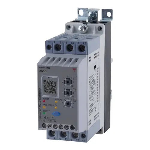 Produktfoto 1 von Carlo Gavazzi RSGD4032E0VX210, 2PH S/START 220-400V 32A 110-400V I/P + O/L