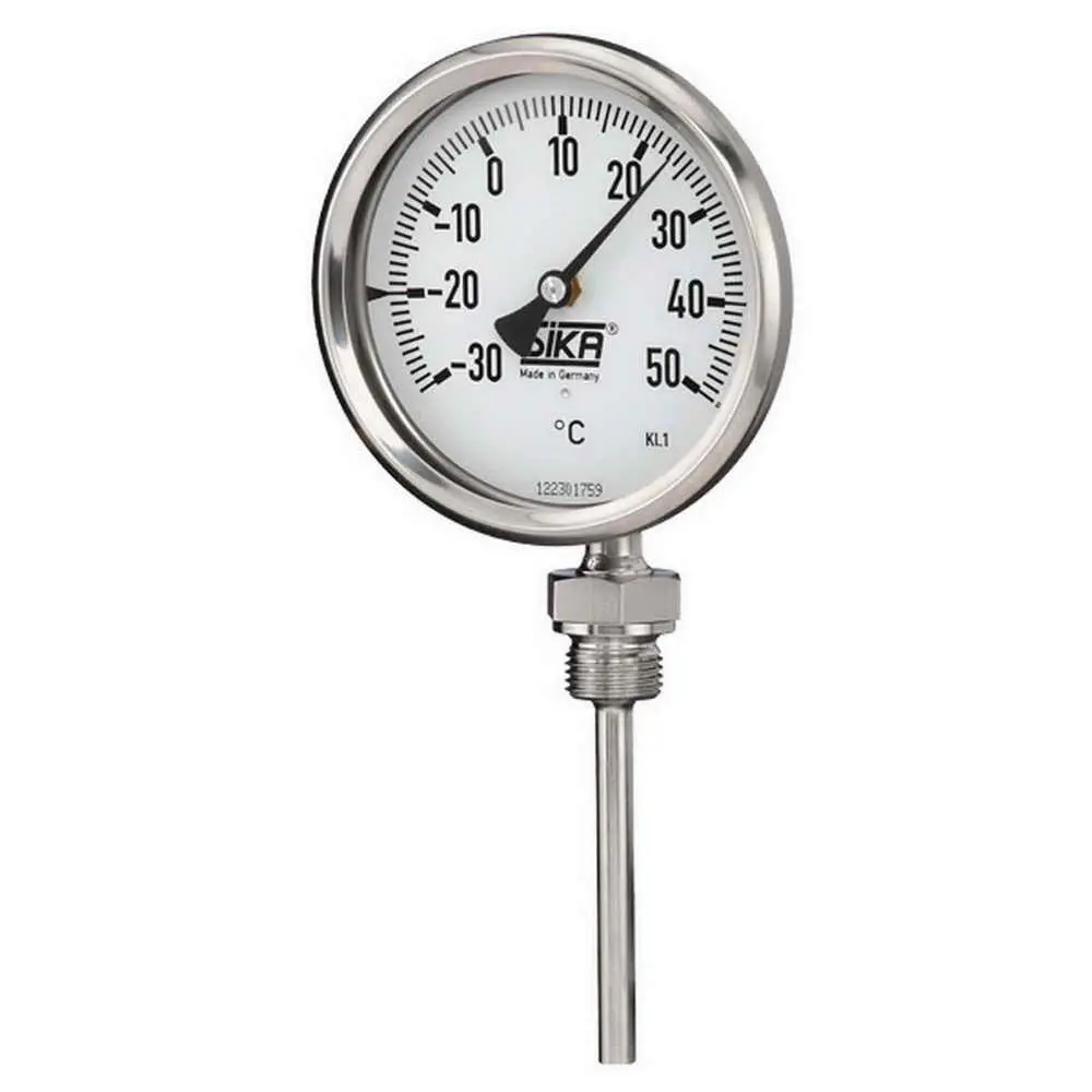 Produktfoto 1 von SIKA Z6313216410383, SIKA Bimetall-Zeigerthermometer 631 DA 0 bis 160°C