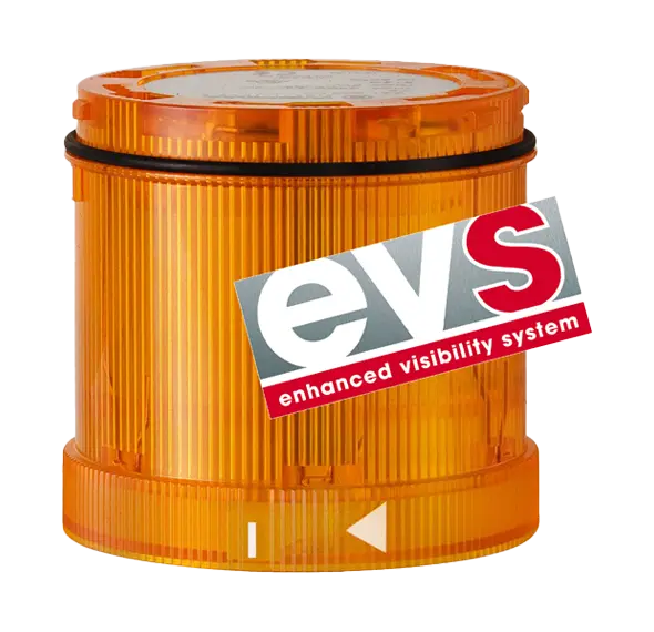 Produktfoto 1 von Werma 644.340.55, LED-EVS-Element 24VDC YE
