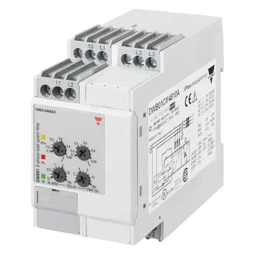 Produktfoto 1 von Carlo Gavazzi DWB01CM4810A, 480VAC 1-PH 3-PH POWER FACTOR RLY