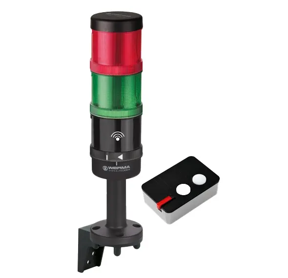 Produktfoto 1 von Werma 649.000.12, AndonWirelessSET Basic 2-Tasten 868MHz