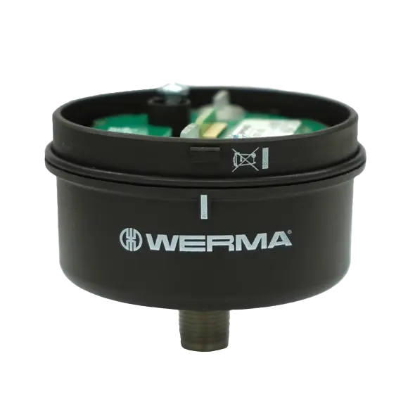 Produktfoto 1 von Werma 640.870.00, Anschlusselement M12 5-Pol BK