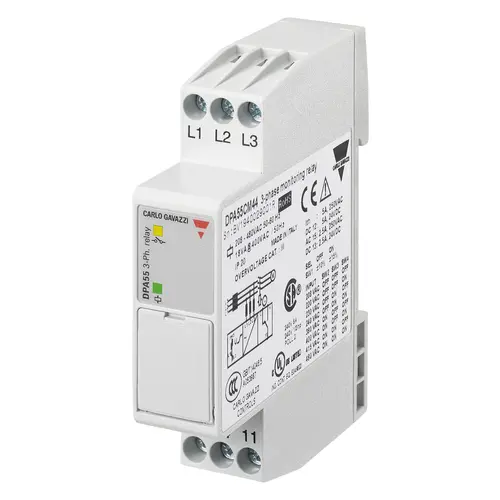 Produktfoto 1 von Carlo Gavazzi DPA55CM44, DPA55CM44 3-PHASIGES NETZQUALITÄTSRELAIS REV.2