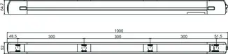 Produktfoto 1 von Leuze Electronic MLD500-T4/A, Mehrstrahl-Sicherheitslichtschranke Sender